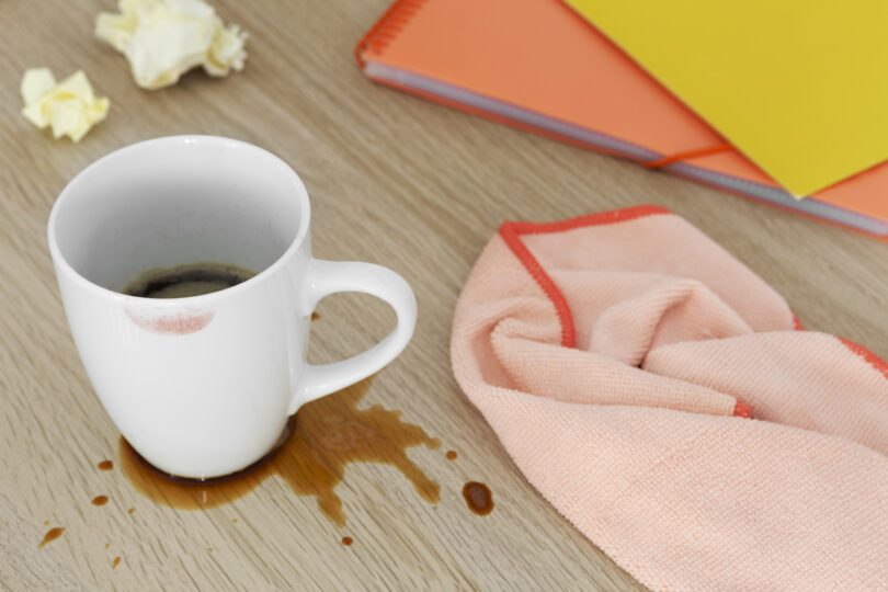 coffee stains