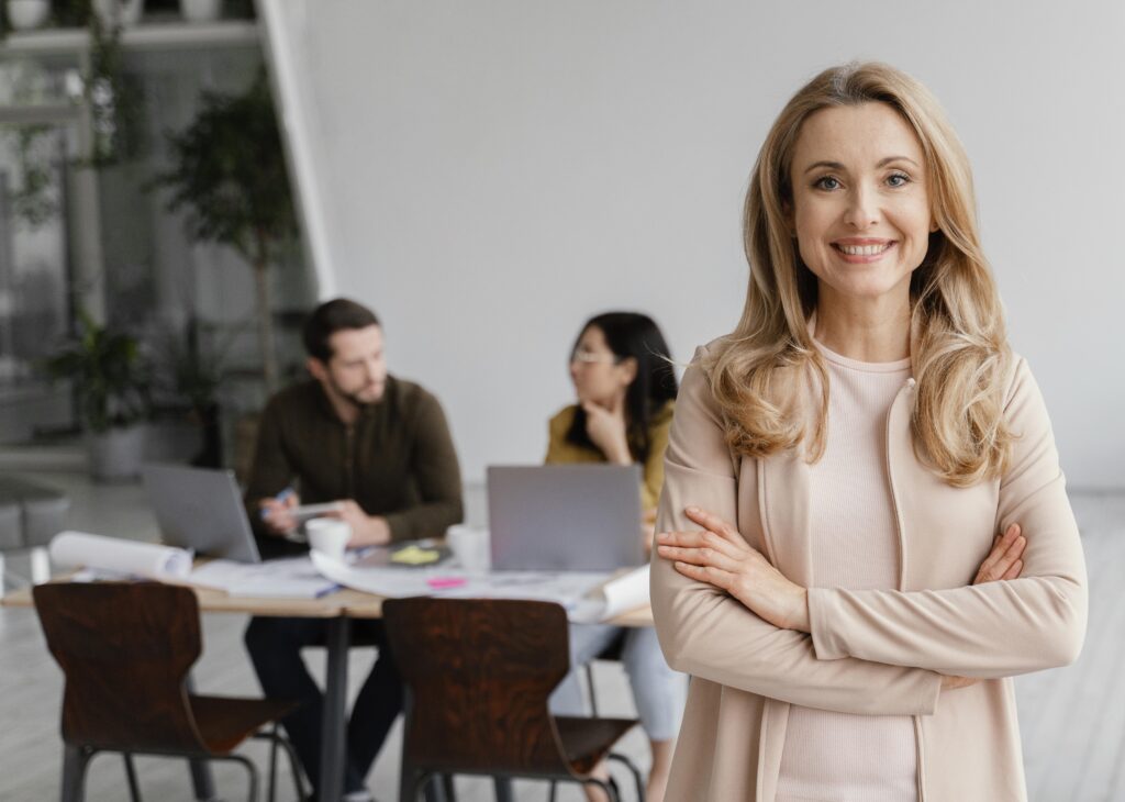 Strong women financial freedom and making money 